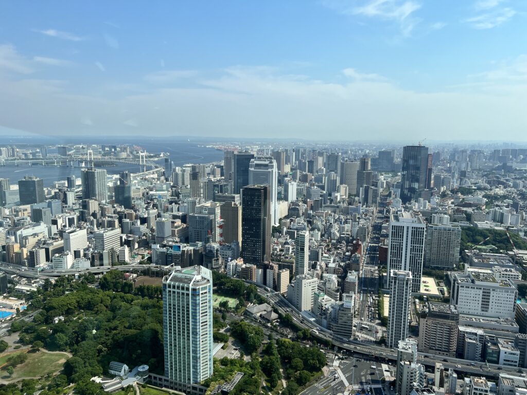 東京タワーのトップデッキのレビュー
